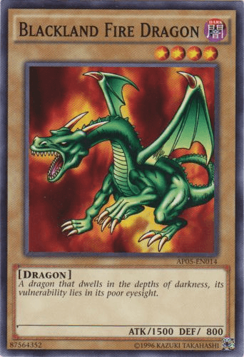 Blackland Fire Dragon [AP05-EN014] Common (ONLINE ORDER ONLY)
