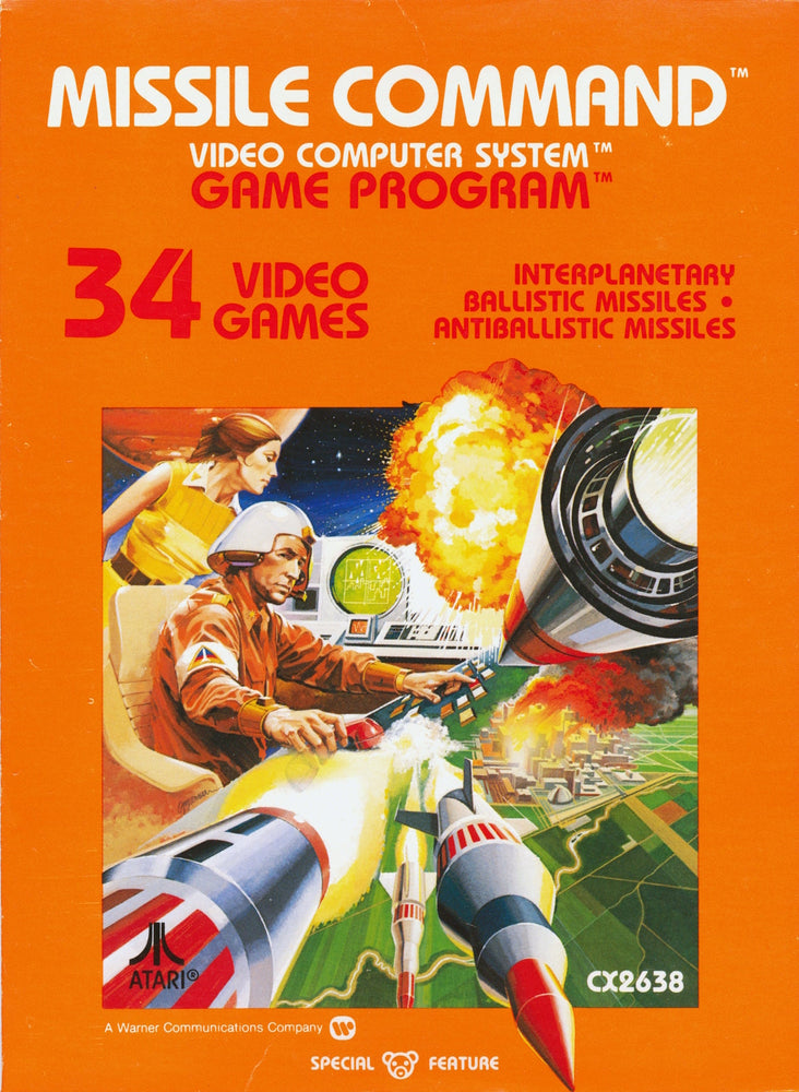 Missile Command (Atari 2600) (Online Order Only)