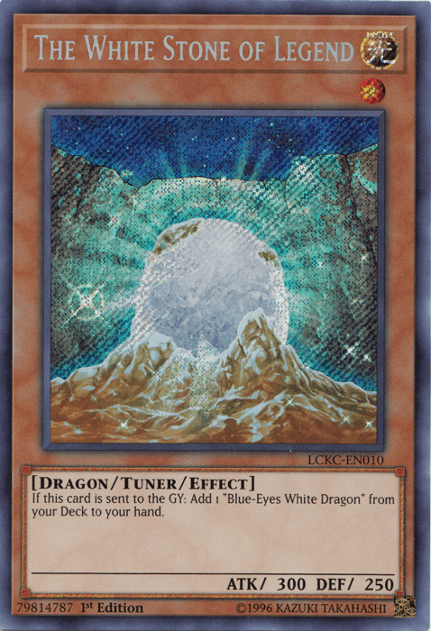 The White Stone of Legend [LCKC-EN010] Secret Rare (ONLINE ORDER ONLY)