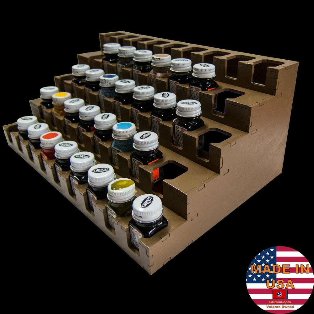 Paint Rack - Testors Square Enamels (Online Order Only) (Online Order Only)