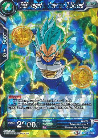 SSB Vegeta, Universe 7 United (DB1-024) [Dragon Brawl] (ONLINE ORDER ONLY)