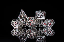 NYCC Exclusive Sterling Silver Dice Set - Red (ONLINE ORDER ONLY)