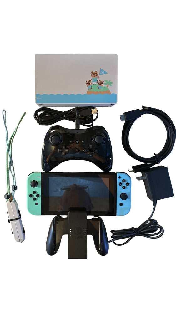 Nintendo Switch Animal Crossing: New Horizons Edition System (With Pro Controller) (Refurbished) (Online Order Only)