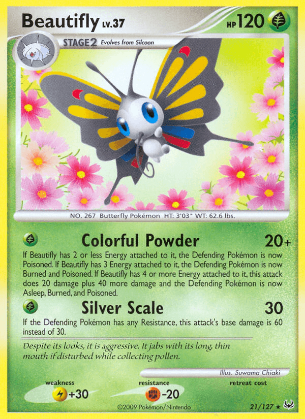 Beautifly (21/127) [Platinum: Base Set] (Online Only)