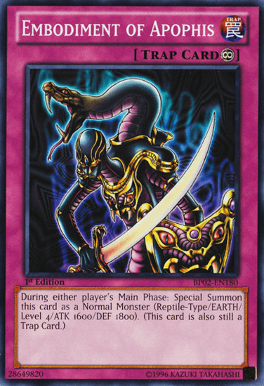 Embodiment of Apophis [BP02-EN180] Mosaic Rare (ONLINE ORDER ONLY)