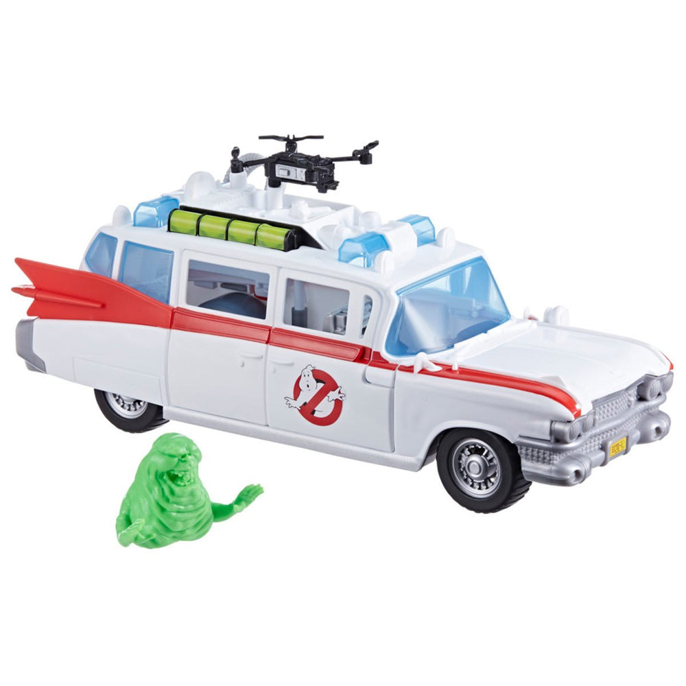Ghostbusters Track & Trap Ecto-1 Toy Vehicle with Fright Features Ecto-Stretch Tech Slimer (Online Order Only)