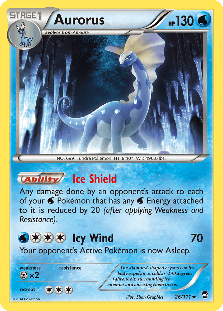 Aurorus (26/111) [XY: Furious Fists] (Online Only)