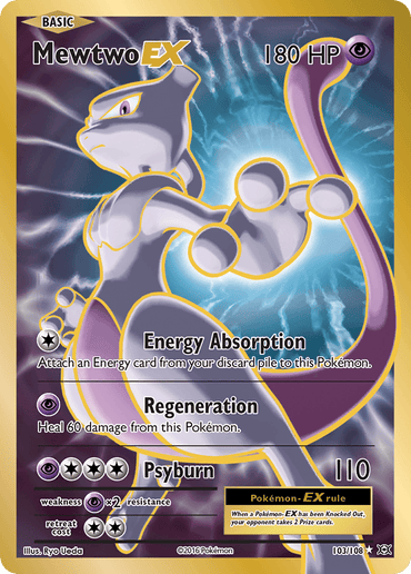 Mewtwo EX (103/108) [XY: Evolutions] (Online Only)