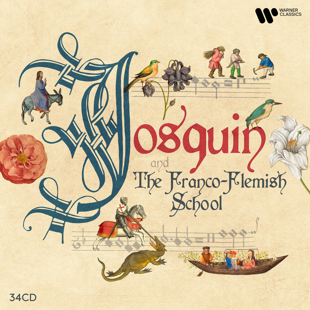 Josquin & the Franco-Flemish School (34 CD) [CD]