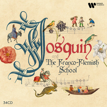 Josquin & the Franco-Flemish School (34 CD) [CD]