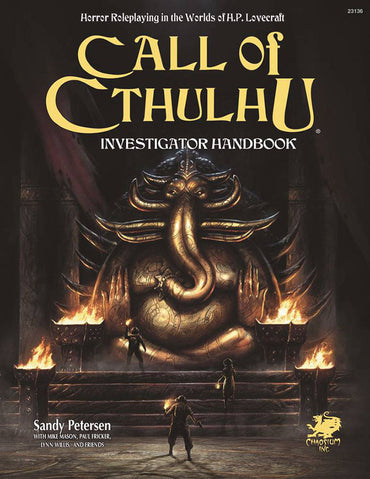 Call of Cthulhu: 7th Edition Investigator Handbook (ONLINE ORDER ONLY)