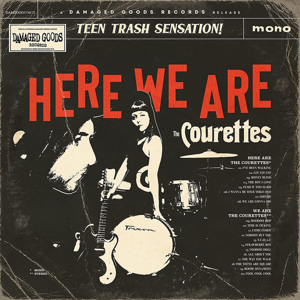 Here We Are The Courettes [CD]