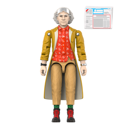 ReAction Back to the Future Part II ReAction+ Wv2 Doc Brown 2015 3¾-inch Retro Action Figure (ONLINE ORDER ONLY)