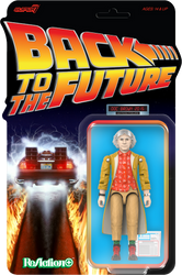 ReAction Back to the Future Part II ReAction+ Wv2 Doc Brown 2015 3¾-inch Retro Action Figure (ONLINE ORDER ONLY)