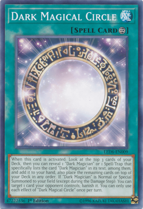 Dark Magical Circle [LED6-EN009] Common (ONLINE ORDER ONLY)