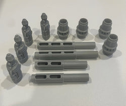 Custom Snow Speeder cannons. 3D Printed. (ONLINE ORDER ONLY)