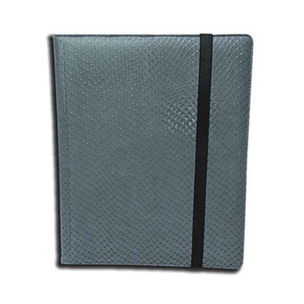 9 Pocket Dragon Hide Grey Binder