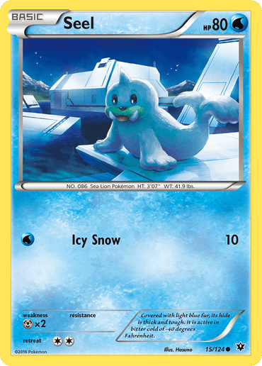 Seel (15/124) [XY: Fates Collide] (Online Only)