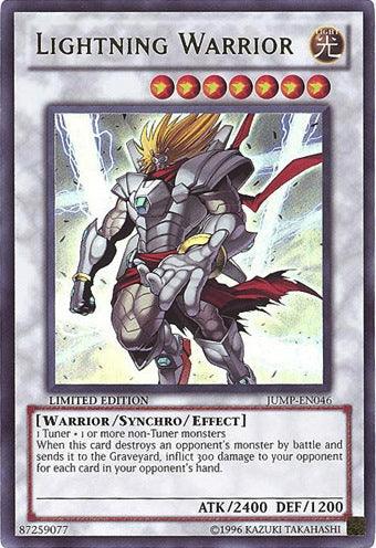 Lightning Warrior [JUMP-EN046] Ultra Rare (ONLINE ORDER ONLY)