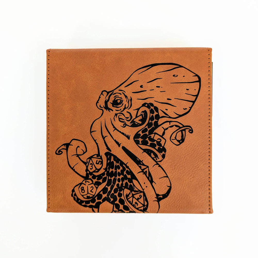 Kraken of Holding - D&D - Vegan Leather Dice Box (ONLINE ORDER ONLY)