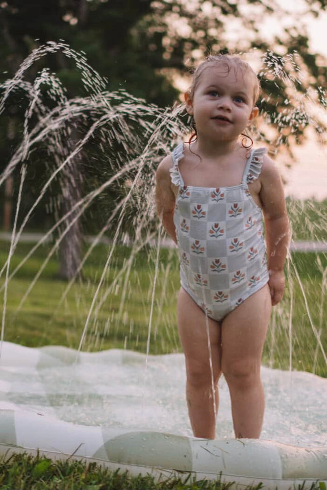Green Gingham Splash Pad (ONLINE ORDER ONLY)