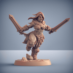 3D Printed Artisan Guild Modular Dragonpeak Barbarians Dragonpeak Barbarians 28mm 32mm