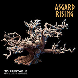 3D Printed Asgard Rising Griffin Nest Set - 32mm D&D