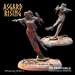 3D Printed Asgard Rising Whispering Wraiths 28 32 mm Wargaming DnD