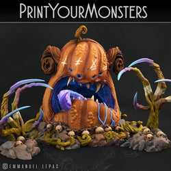 3D Printed Print Your Monsters Pumpkins Attack Pack II Set 28mm - 32mm D&D Wargaming