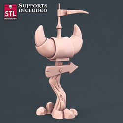 3D Printed STL Miniatures Baker Set 28mm - 32mm War Gaming D&D