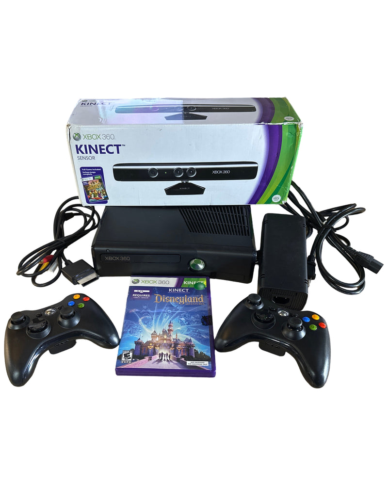 Xbox 360 Slim 4GB Console Kinect Disneyland Adventures Bundle (Refurbished) (Online Order Only)