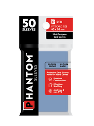 Phantom Sleeves: Red Size (45mm x 68mm) 50 ct