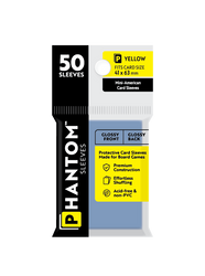 Phantom Sleeves: Yellow Size (41mm x 63mm) 50 ct (ONLINE ORDER ONLY)