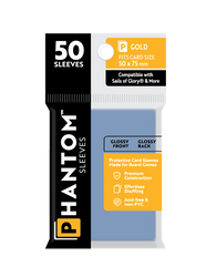 Phantom Sleeves: Gold Size (50mm x 75mm) 50 ct (ONLINE ORDER ONLY)
