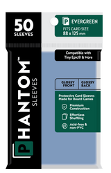 Phantom Sleeves: Evergreen Size (88mm x 125mm) 50 ct (ONLINE ORDER ONLY)