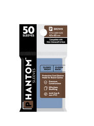 Phantom Sleeves: Brown Size (43mm x 65mm) 50 ct (ONLINE ORDER ONLY)