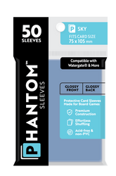 Phantom Sleeves: Sky Size (75mm x 105mm) 50 ct (ONLINE ORDER ONLY)
