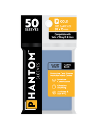 Phantom Sleeves: Gold Size (50mm x 75mm) 50 ct (ONLINE ORDER ONLY)