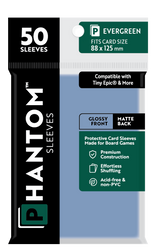 Phantom Sleeves: Evergreen Size (88mm x 125mm) 50 ct (ONLINE ORDER ONLY)