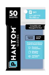 Phantom Sleeves: Sky Size (75mm x 105mm) 50 ct (ONLINE ORDER ONLY)