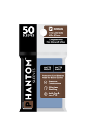 Phantom Sleeves: Brown Size (43mm x 65mm) 50 ct (ONLINE ORDER ONLY)