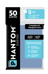 Phantom Sleeves: Sky Size (75mm x 105mm) 50 ct (ONLINE ORDER ONLY)