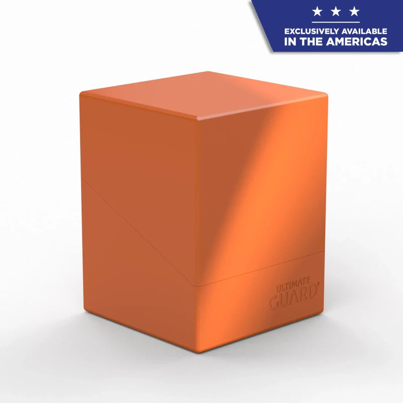 Ultimate Guard Boulder 100+ Solid Deck Box Orange