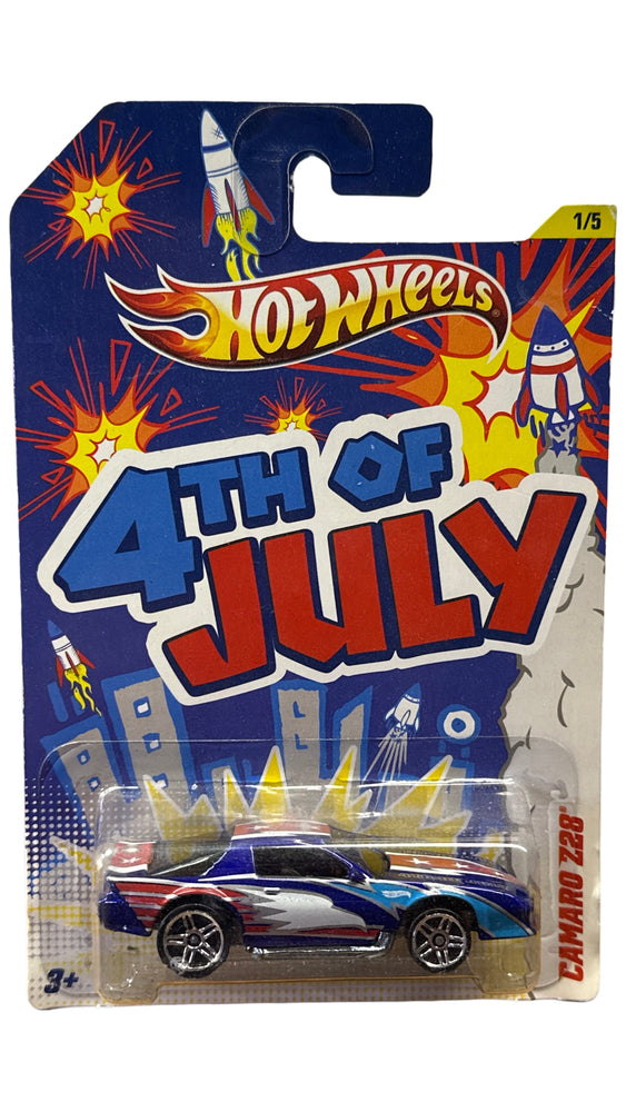 Hot Wheels 2012 4th of July Series: Custom Camaro Z28 1/5 (Online Order Only)