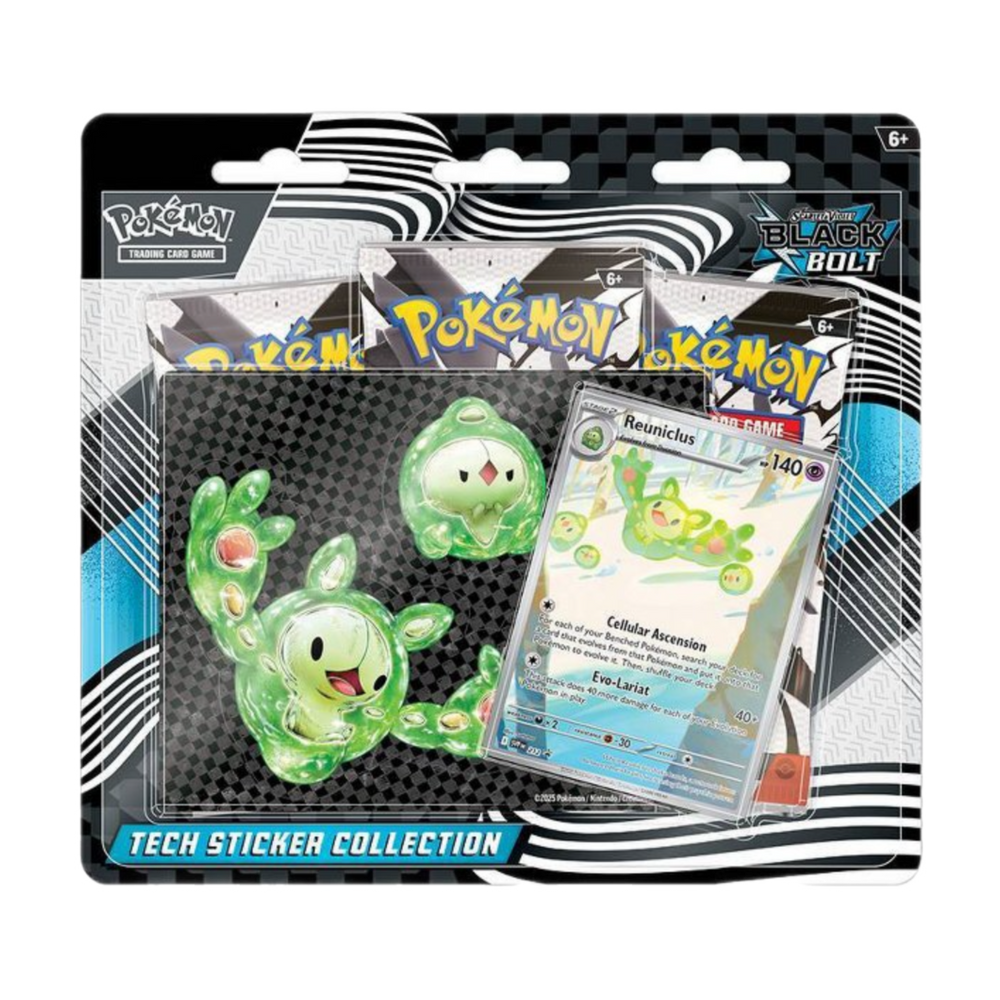 Pokemon TCG: Black Bolt Tech Sticker Collection (ONLINE ORDER ONLY)