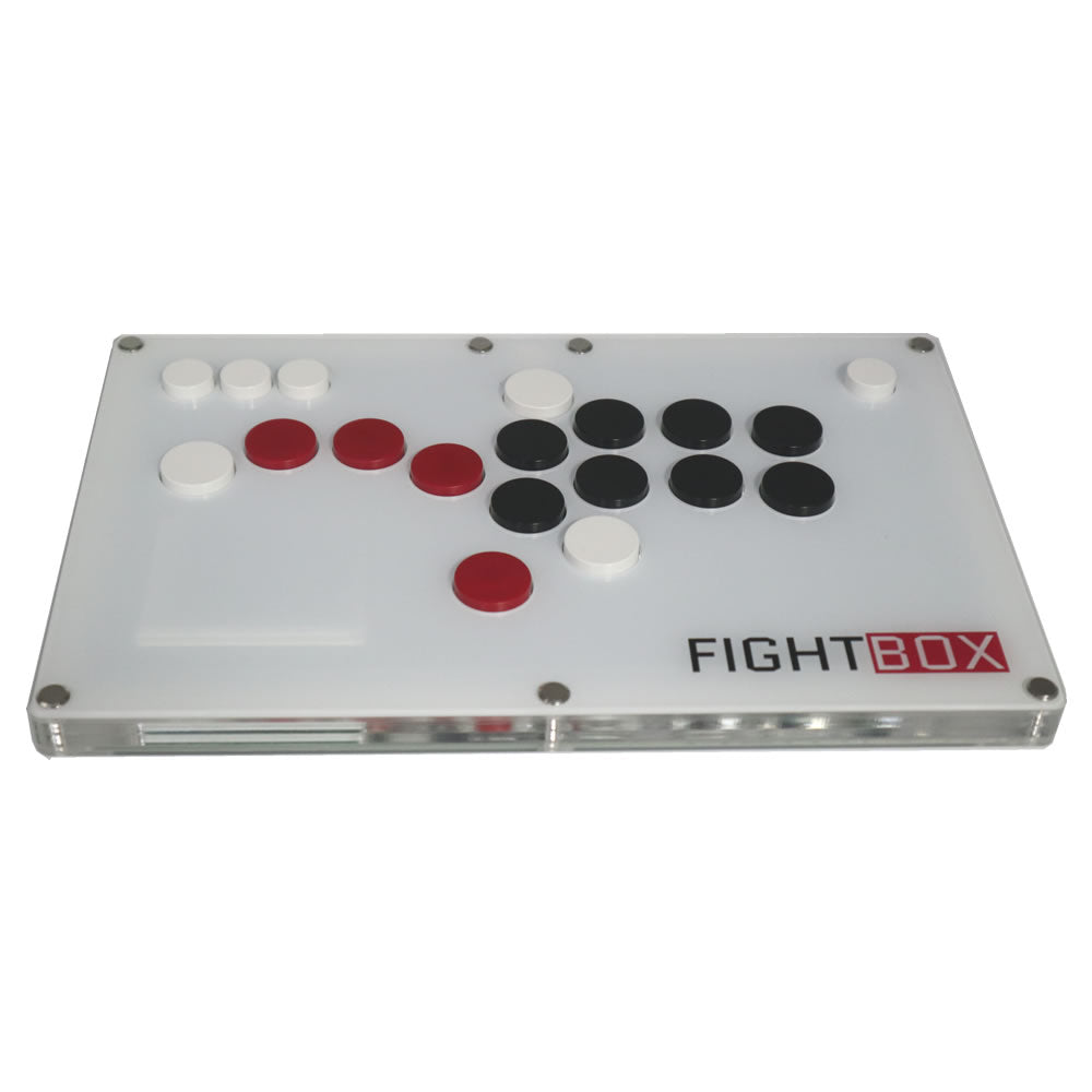 FightBox B10 All Button Leverless Arcade Controller – Ultra-Thin Cherry MX Fight Stick for PC, PS5, Xbox & Switch (Online Only)