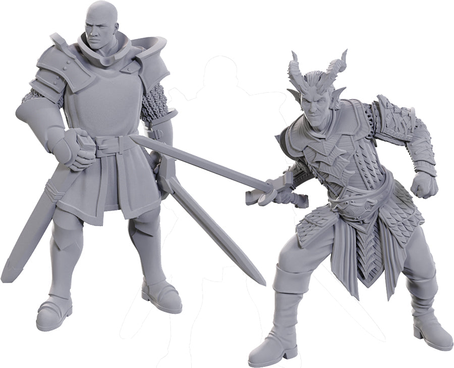 D&D: Nolzur's Marvelous Miniatures - Special Edition Baldur's Gate 3 - Ulder Ravengard & Zevlor (ONLINE ORDER ONLY)
