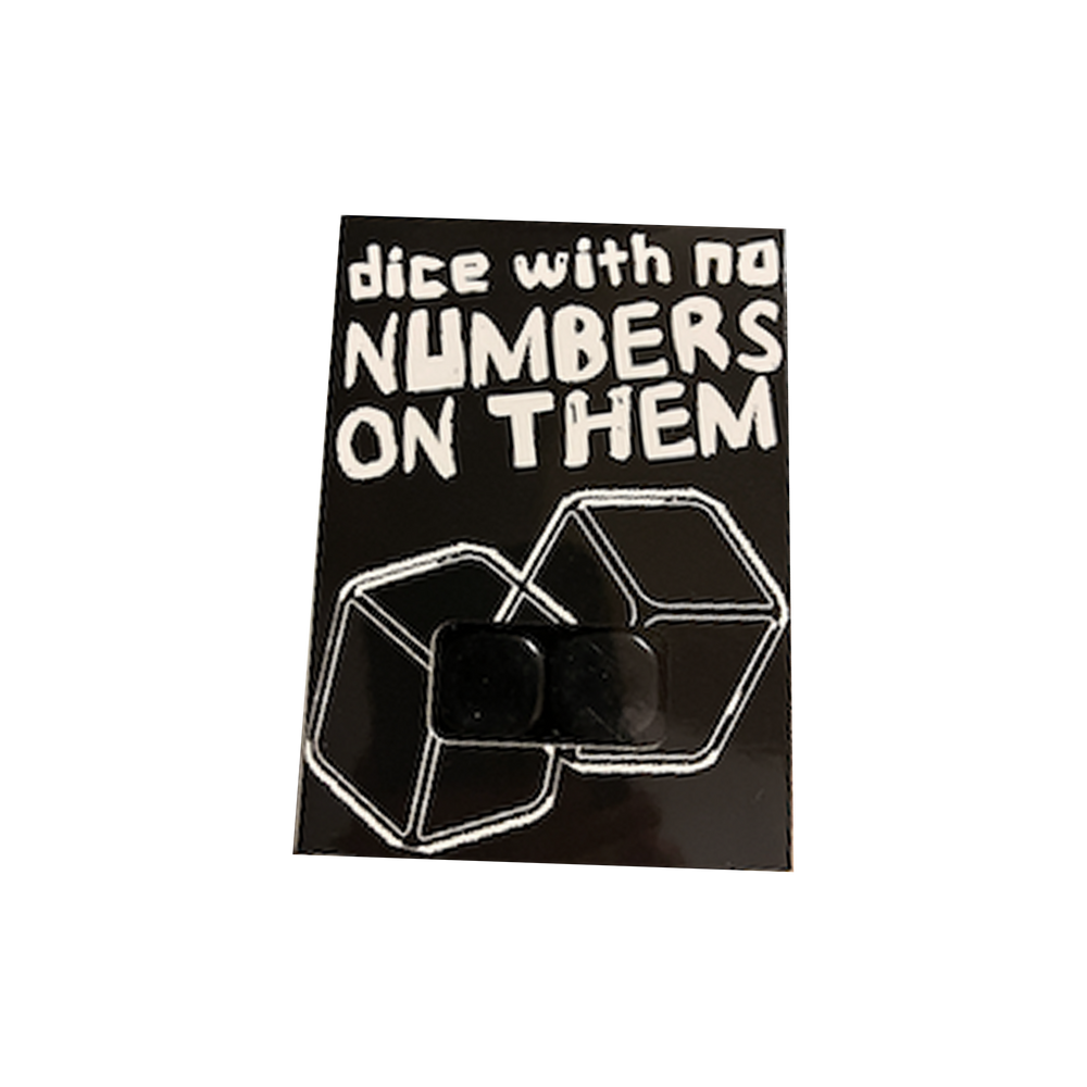 Dice With No Numbers On Them (Online Order Only)