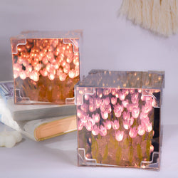 Tulip Mirror LED Night Light - Purple (ONLINE ORDER ONLY)