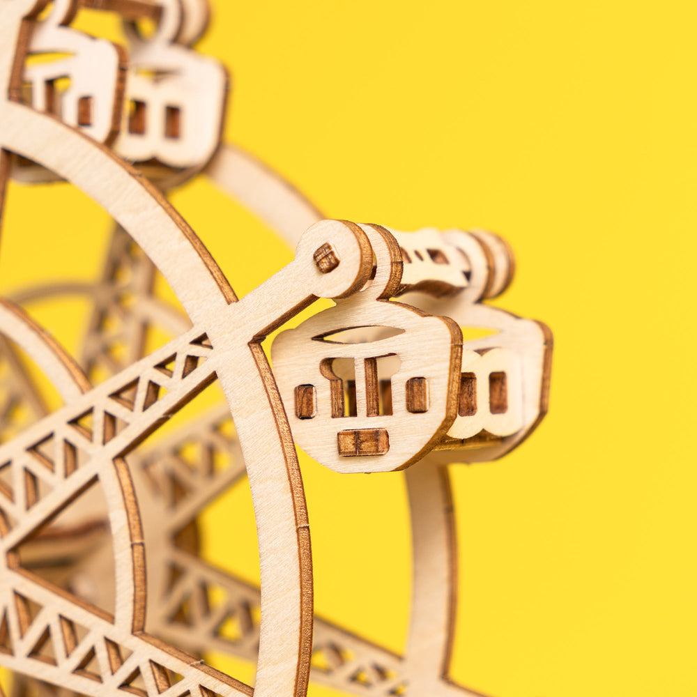 DIY Wooden Ferris Wheel Music Box Kit (ONLINE ORDER ONLY)